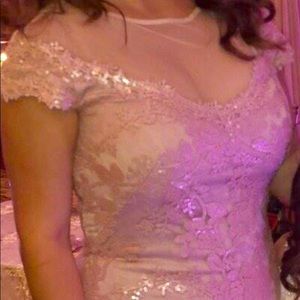 Tadashi Sohji sequins dress